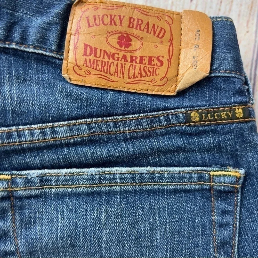 Lucky brand Dungarees Women’s boot jeans size 8/29 - Picture 7 of 12